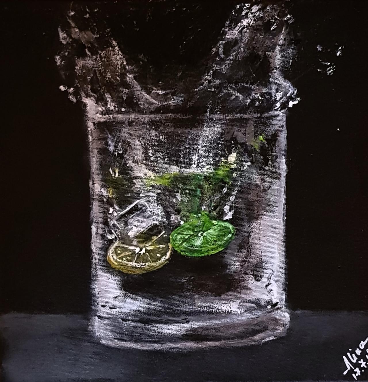 ArteDiAlina.com painting: fresh water